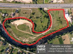 Zemljište Sarajevo - Ilijaš - Podlugovi - 33265m2 - Prodaja