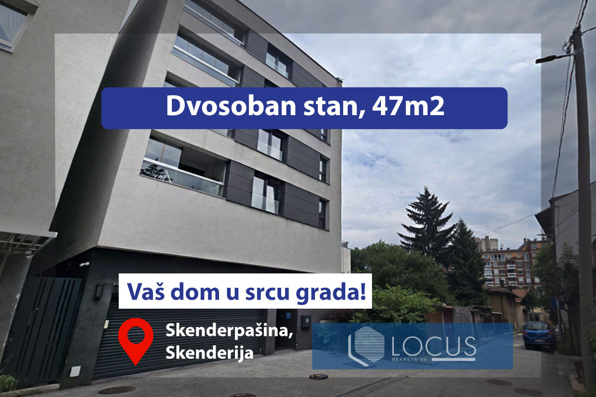 LOCUS: Dvosoban stan na izuzetnoj lokaciji, Skenderija