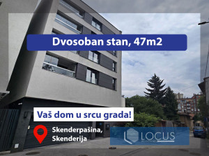 LOCUS: Dvosoban stan na izuzetnoj lokaciji, Skenderija
