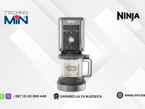 Ninja aparat za sladoled Creami Deluxe 800W 709ml, Crno-srebrni
