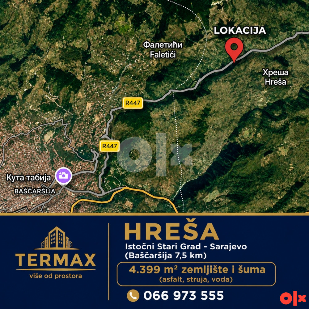 Zemljište i šuma Sarajevo Hreša (Istočni Stari Grad) 6