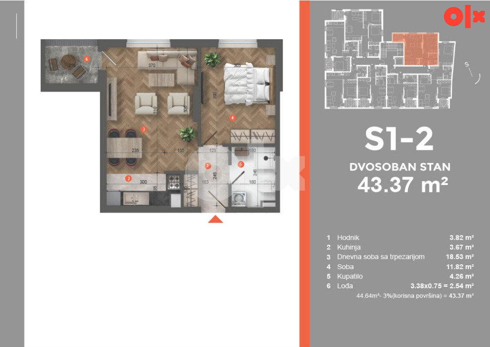 Stan Ada Banja Luka Apartmani 12