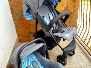 DJECIJA KOLICA Bebe  MEDO  BRUUNDO+AUTOSJEDALICA  2u1 top stanje