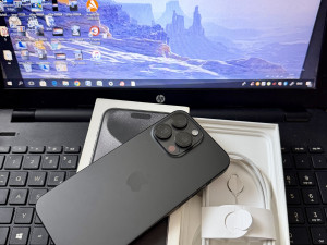 IPHONE 15 PRO MAX 512GB BLACK E-SIM NOVO FUL PAKET ORIGINALNI