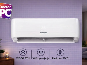 Klima INVERTER HISENSE Expert Smart CF35YR1FG CF35 12ka WiFi -20C
