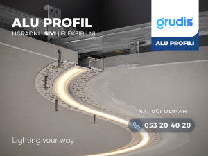 alu profil savitljivi LED traka