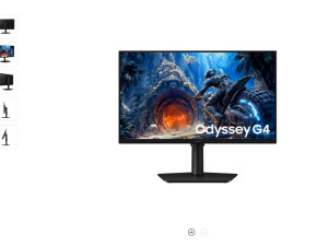 Samsung Odyssey G4 G40H 25" FHD IPS 300Hz 1ms ERGO