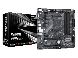 Maticna B450M Pro4 2.0 Astrock AM4