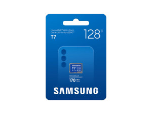 Micro SD card Samsung 128GB T7 Up to 170MBs MB-MB128T/WW