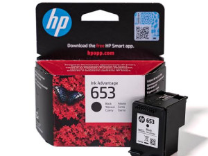 Tinta HP 653 black Original 3YM75AE