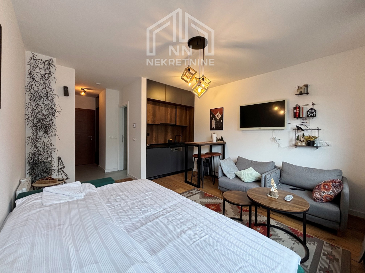 NN Nekretnine : Namješten apartman 27m2 - Bjelašnica 10