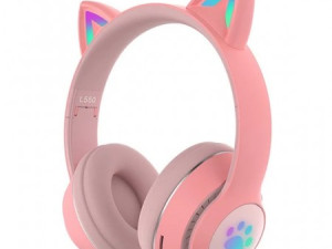 Slusalice Borg L550 Bluetooth PINK