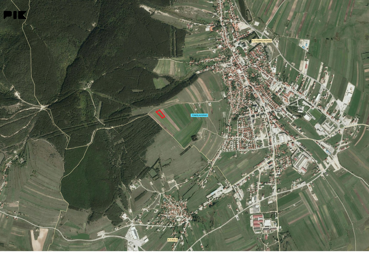 PRODAJE SE ATRAKTIVNO ZEMLJIŠTE UZ ŠUMU KOLOGAJ - TOMISLAVGRAD 2