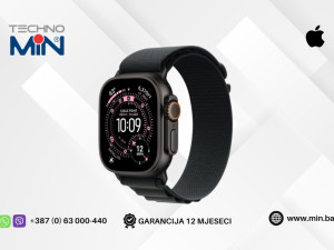 Apple Watch Ultra 3 Cellular 49mm Black Titanium Case