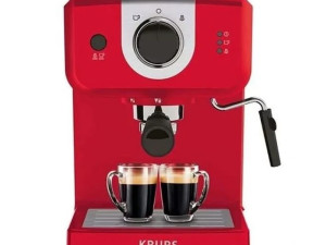 KRUPS XP320530 Press coffee maker 1025W 1.5L Red