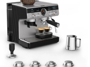 KRUPS Precision Espresso coffee machine Black/Stainless steel