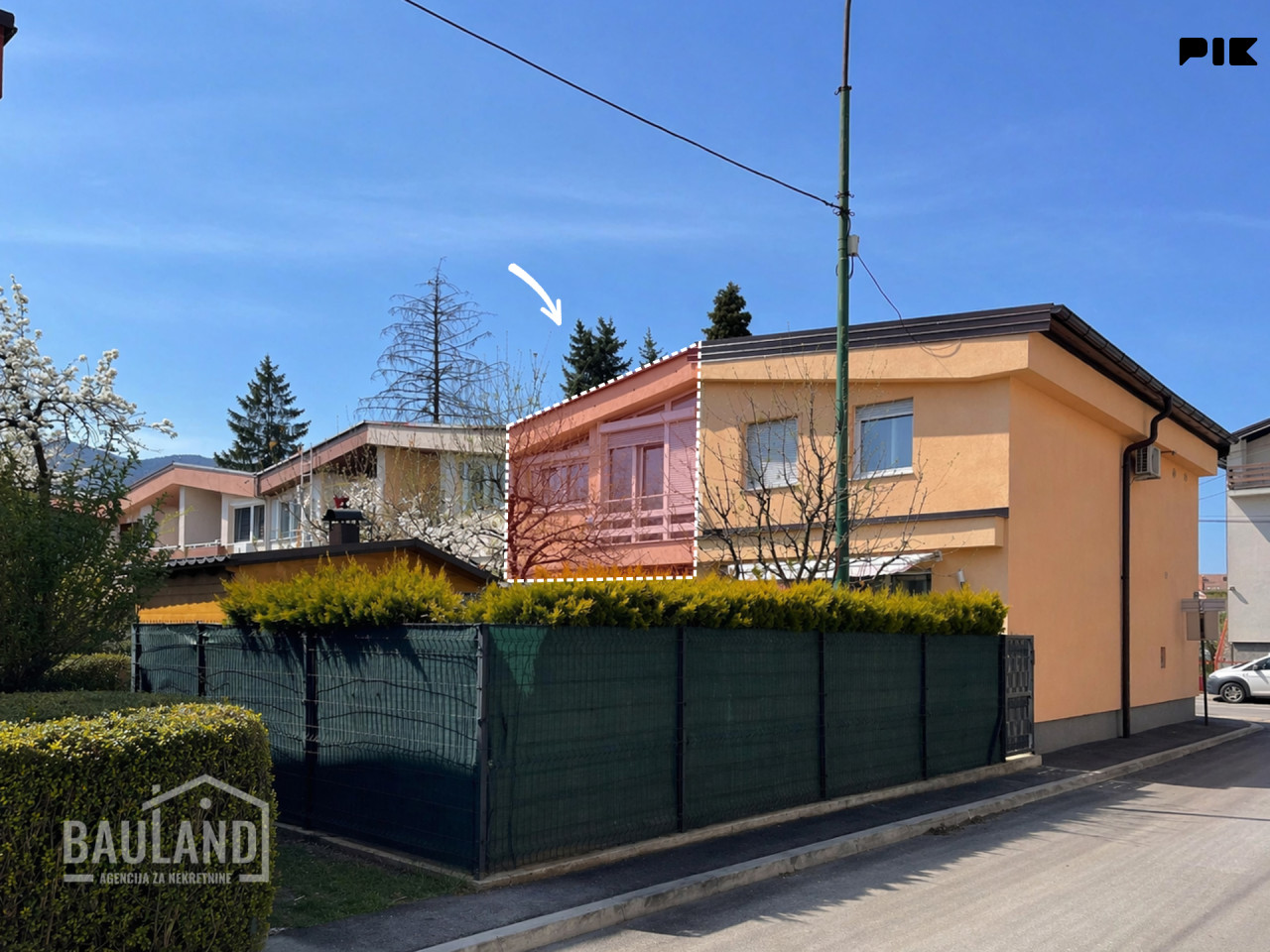 BAULAND/ Dvoetažni stan (Kuća u nizu) 97m2/ Pejton Ilidža 2
