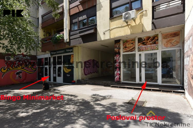SJENJAK "D" BLOK - Poslovni prostor površine 30,50 m2