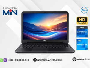 Dell Inspiron 15 3521 - 15.6" HD Pentium 2127U, 8GB RAM 120GB SSD