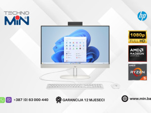 HP All-in-One 24-cr0082ny C0XX0EA  23.8" Ryzen 5 7520U 16GB 512GB