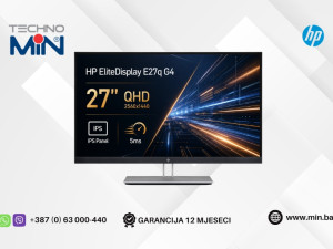 Monitor HP EliteDisplay E27q G4 27" QHD, IPS, 5ms