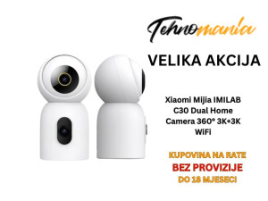 Xiaomi Mijia IMILAB C30 Dual Home Camera 360  3K+3K WiFi