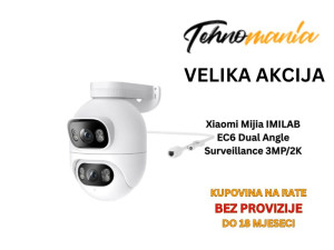Xiaomi Mijia IMILAB EC6 Dual Angle Surveillance 3MP/2K