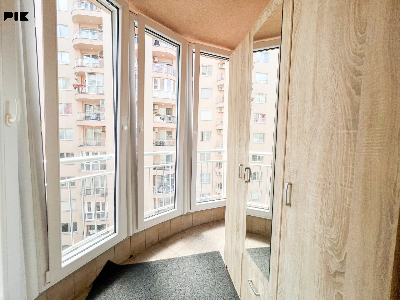 Dvosoban stan Stup 45m2 sa 2 balkona 11