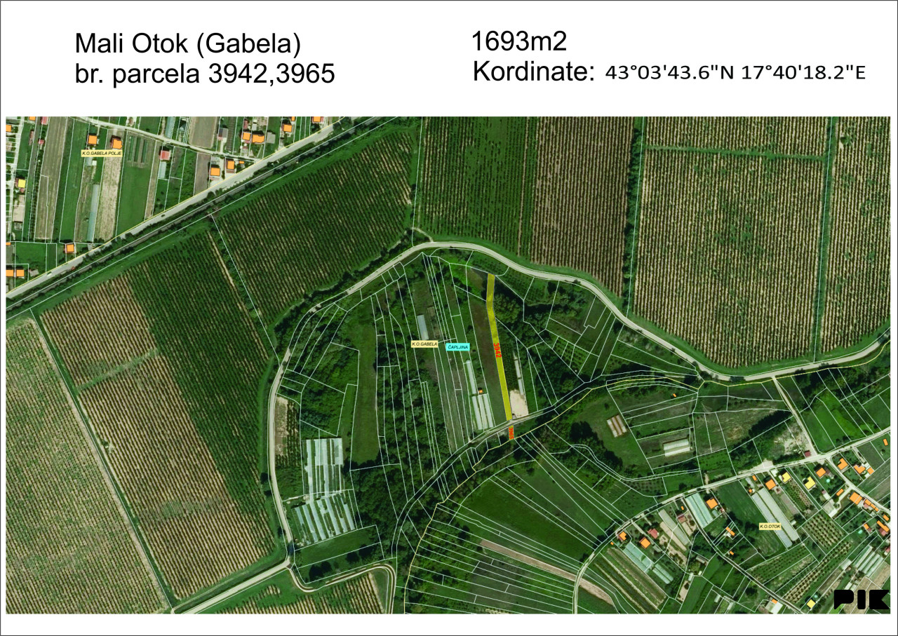 Zemljište Čapljina 3472m2