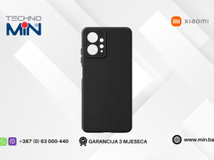 Xiaomi Redmi Note 12 4G silikonska zaštitna maskica, Black