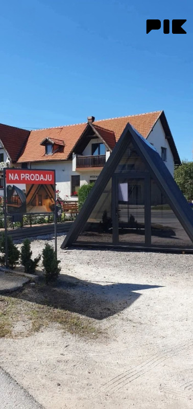 A frame montazni objekt kuca vikendica