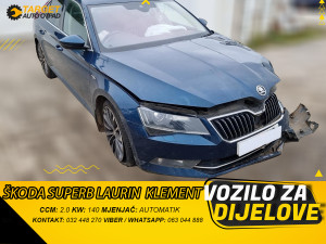 DIJELOVI ŠKODA SUPERB LAURIN KLEMENT 2.0 2016 MJENJAC MOTOR DFCA