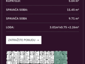 STAN SA 2 SP. SOBE, 70,65m2, BUDZAK photo 3