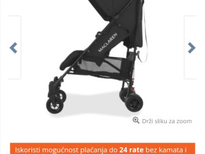 DJECIJA KOLICA Bebe KISOBRAN MACLAREN  QUEST  DENIM  blue