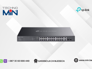 TP-Link ES228GMP Omada 28-Port Gigabit Switch 24-Port PoE+