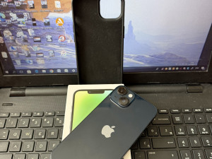 IPHONE 14 128GB BLACK ODLICAN 94% BATERIJA ORIGINALNA FUL PAKET