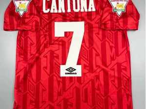 CANTONA 7 retro dres MANCHESTER UNITED sezona 92/93