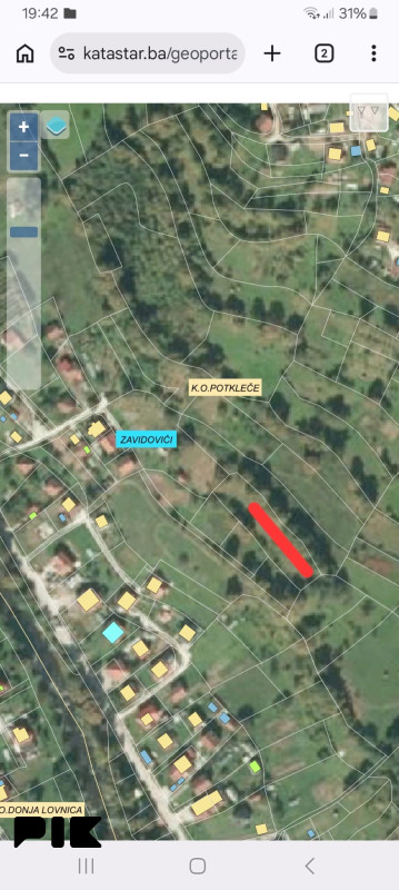 Zemljište Zavidovići 2000m2