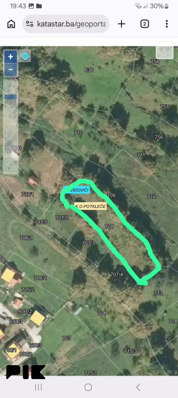Zemljište Zavidovići 2000m2 2