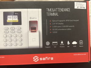 Safire terminal za evidenciju radnog vremena