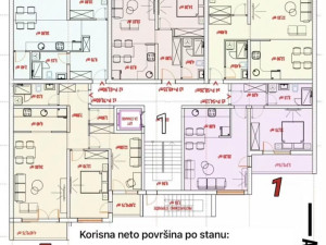 STANOVI RAZLIČITIH KVADRATURA NA PRODAJU U CENTRU ŽIVINICA photo 3