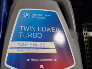 ULJE 5W30 BMW ORIGINAL 5 LITARA 100KM AKCIJA