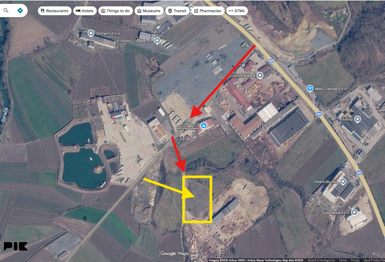 Građevinsko zemljište Gračanica 5700m2