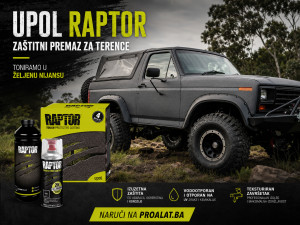 UPOL RAPTOR BOJA ZA TERENCE 4x4 (4L)