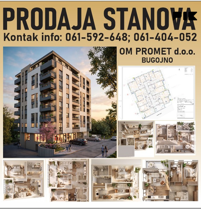 Stanovi Bugojno do 100m2 2