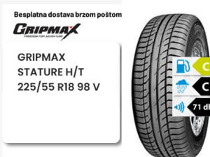 225/55 R 18 98V GRIPMAX STATURE H/T