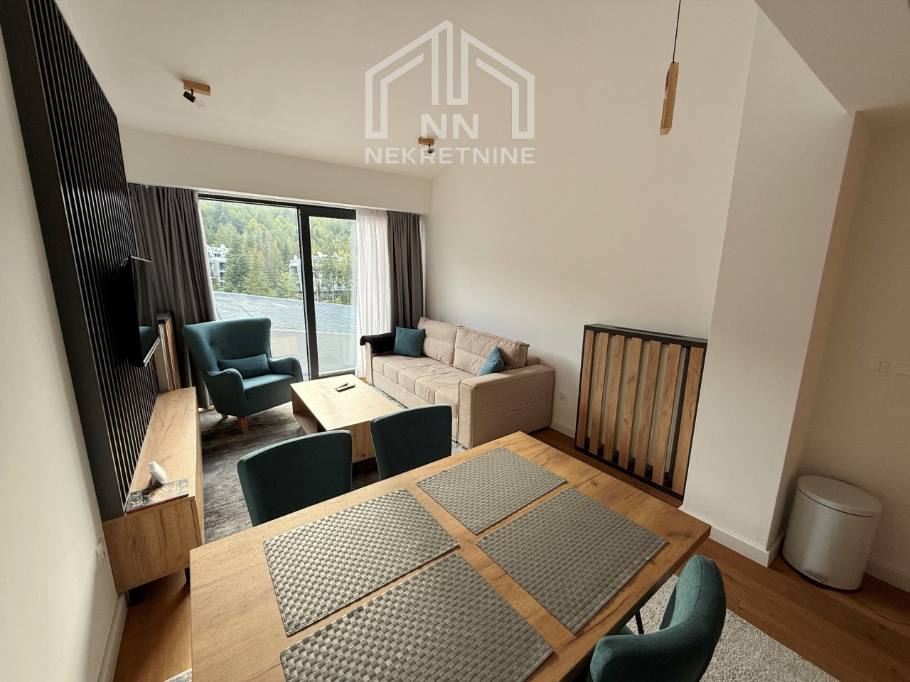 NN Nekretnine : Dvosoban apartman 45,6m2 sa garažom - Bjelašnica 7