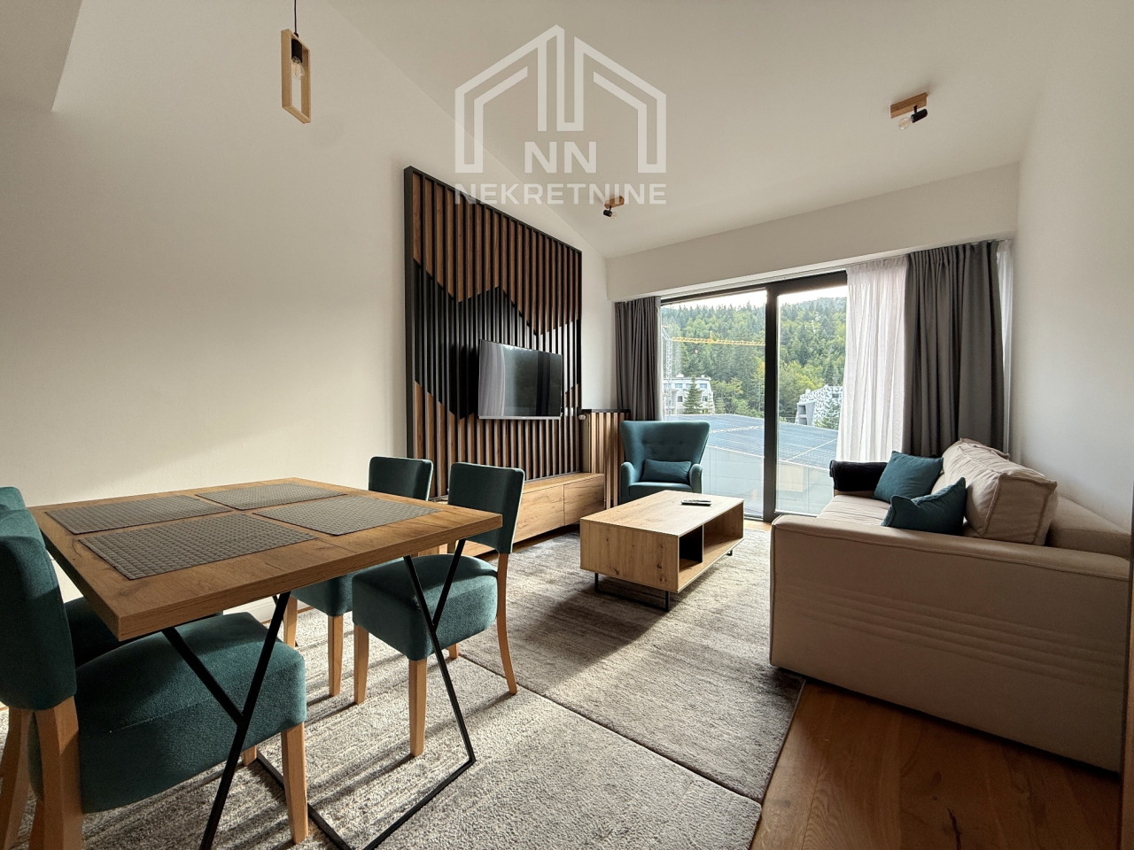 NN Nekretnine : Dvosoban apartman 45,6m2 sa garažom - Bjelašnica