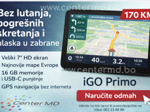 GPS navigacija IGo primo 7 inči kamionski i auto program 256/16GB