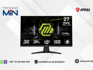 Gaming Monitor MSI MAG 274QF 27" WQHD Rapid IPS, 180Hz, 0.5ms